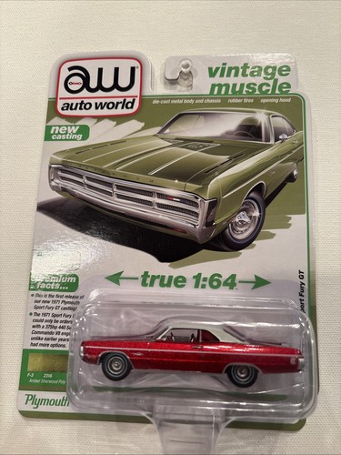 Auto world 1971 plymouth - auto, sport