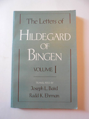 The letters hildegard - the, of