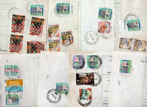 Bollettino pacchi con 20000 - -,