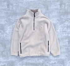 Vintage Animal Surf Deep Pile Sherpa Polartec Fleece Biege Uomo