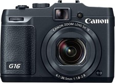 Canon PowerShot G16 12,1 megapixel fotocamera digitale - nero