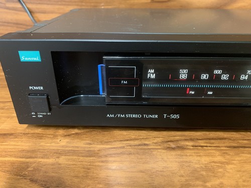 Sansui 505 sintonizzatore - sansui, t-505