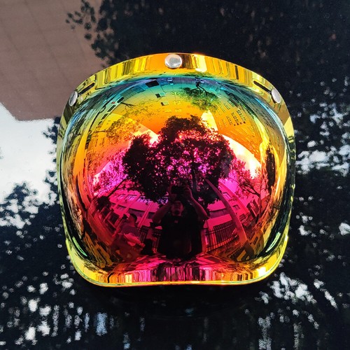 Bubble mirror casco moto - mirror,