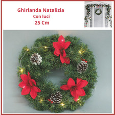 Ghirlanda natalizia fuori