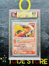 Pokemon Charizard EX 105/112 Rosso Fuoco Verde Foglia Ultra ITA BGS9.5 GEM MINT