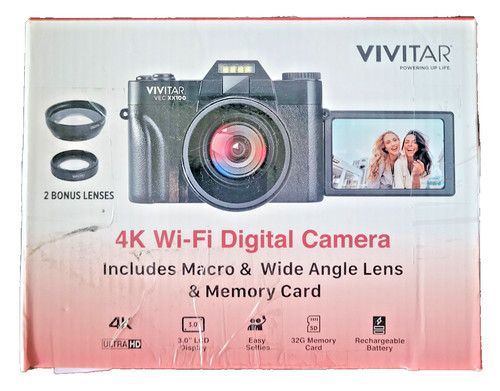 Vivitar fi fotocamera - 4k,
