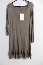 Abito donna boho marrone Made