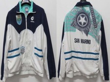 SAN MARINO GIACCA JACKET CHANDAL JERSEY TUTA SUIT TENNIS SPORT NO MAGLIA VINTAGE