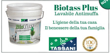 BIOTASS 4lt./14 lt  Lavabile Antimuffa per Interno   "Formaldeide Free" -Tassani