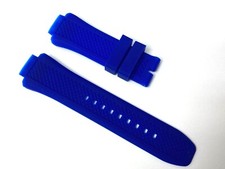 POSEIDON Cinturino di ricambio in silicone per cassa misura 44mm-45mm vari colori!