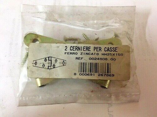 Cerniere per casse 25x150 - 2,