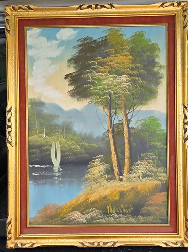 Quadro grande dipinto olio - grande,