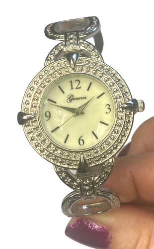 Orologio ginevra tono argento - ginevra,