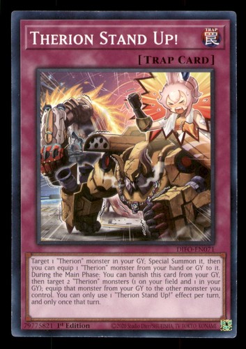 Yugioh therion stand - yugioh,