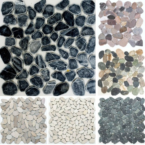 Mosaico ciottoli fiume - mosaico-ciottoli,