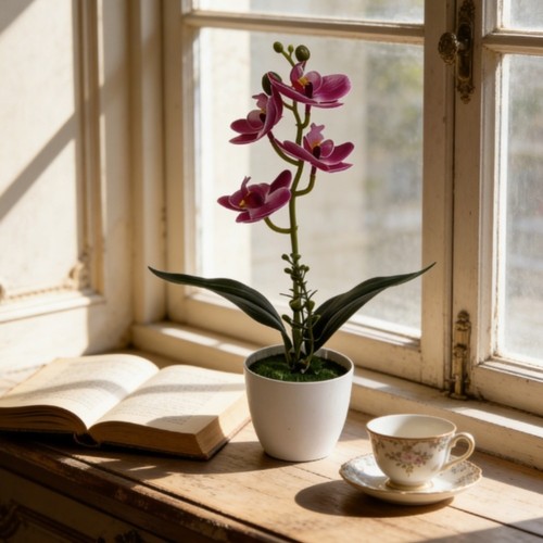 Composizione orchidea - composizione,