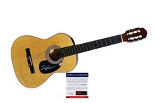 Chitarra acustica Frankie Avalon autentica firmata | Certificato PSA Autografato PG1