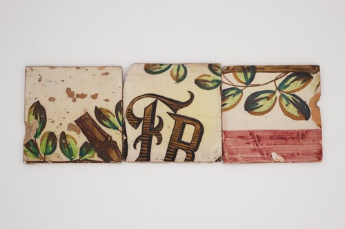 Set tre piastrelle barocche - set,