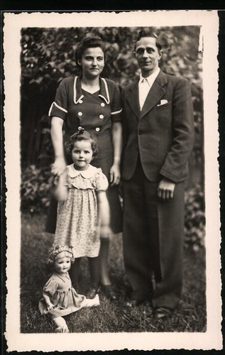 Fotografia padre madre con - padre, e