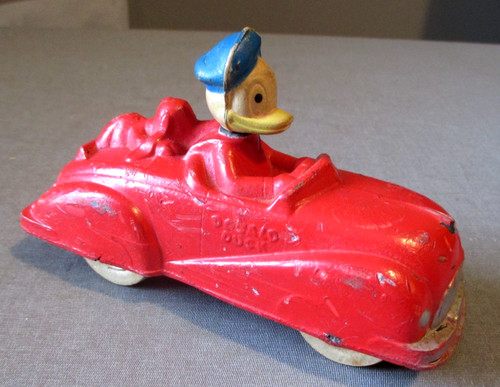 1950 donald duck - donald, car-