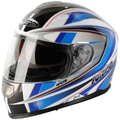 Casco moto integrale nitro - casco,