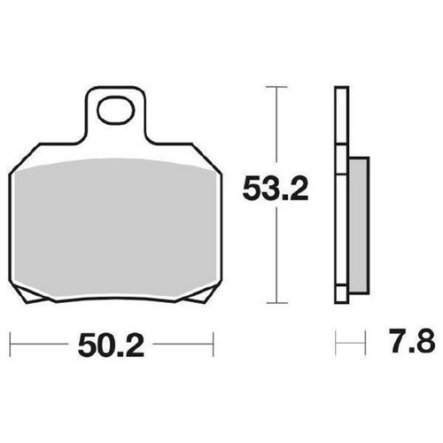 Pastiglie freno sbs 730hf - sbs,