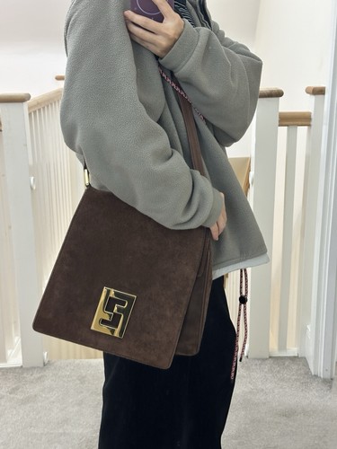 Borsa messenger vintage fendi - messenger,