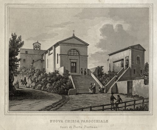 Roma nuova chiesa parocchiale - roma,