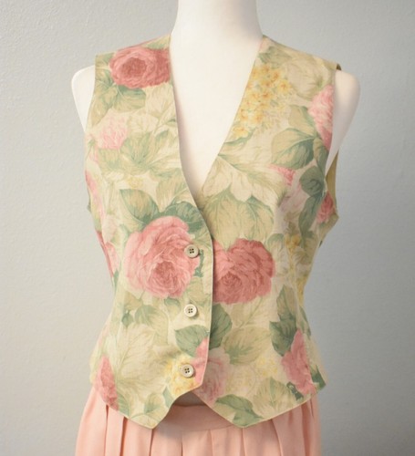 Gilet vintage leslie - gilet,