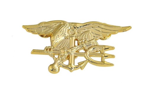 Spilla pins tridente navy - spilla,