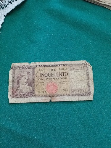 Banconota 500 lire 1947 - 500,