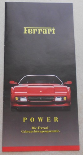 Ferrari power programm 1997 - programm,