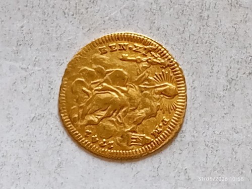 Zecchino gregorio xiv 1741 - 1/2,
