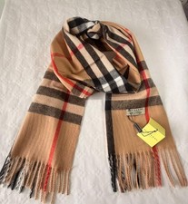 Sciarpa in cashmere a quadri