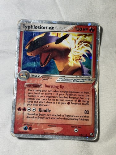 Typhlosion holo 110 115 - ex,