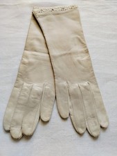 Guanti Vintage Lunghi in Pelle