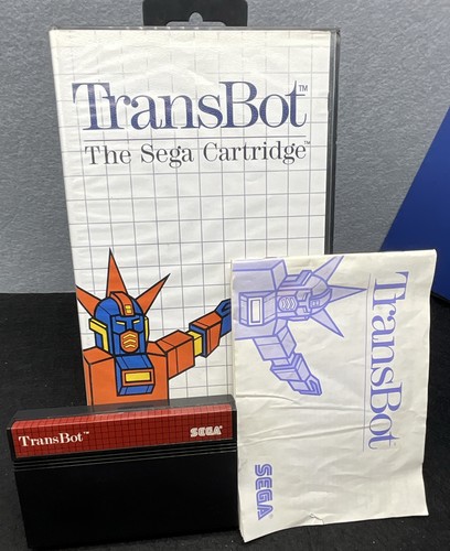 Transbot the sega cartridge - transbot,