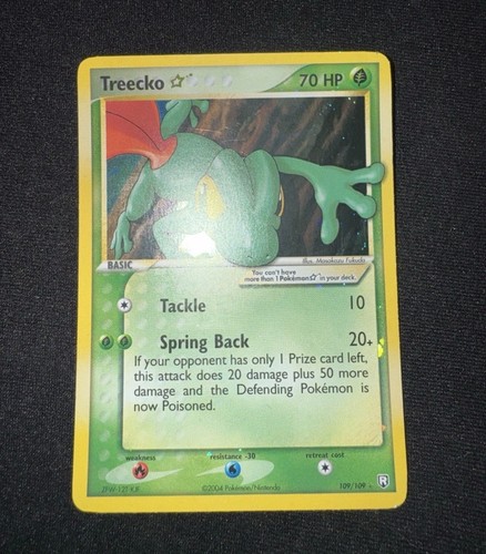 Pokemon treecko gold star - pokemon,