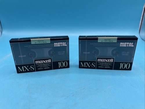 Maxell 100 metal iec type - maxell, mx-s
