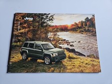 Jeep Patriot Depliant Pubblicitario  Lingua Italiana 08/2007