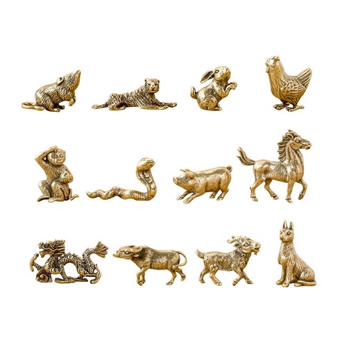 Figurine ottone con - in,