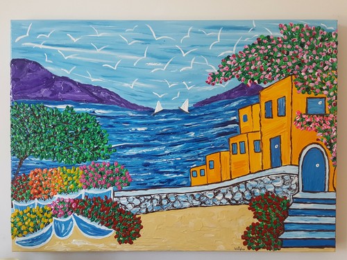 Quadro moderno astratto - quadro,