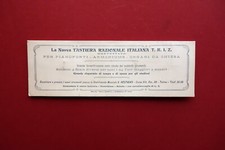 Nuova Tastiera Razionale Brevettata TRIZ Pianoforte Brochure Facsimile Torino