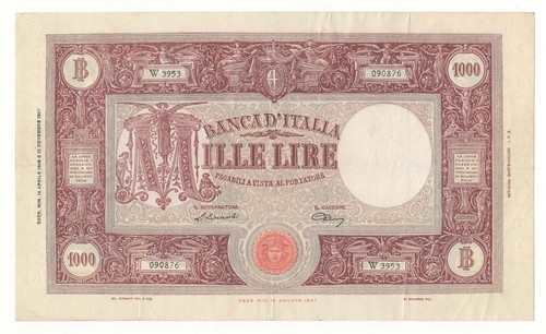 1000 lire grande - lire, m