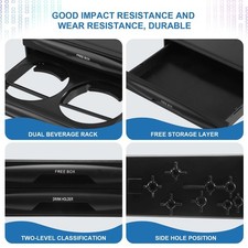 Auto Singolo din Radio Universale CD Radio Bevande Porta Tazza Contenitore