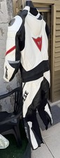 Tuta dainese bianca divisibile
