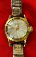 Orologio donna Universal Geneve vintage svizzero tono oro elegante 34 mm