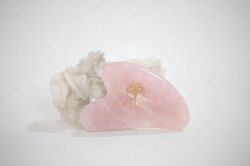 Gua sha quarzo rosa - gua,