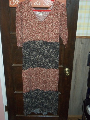 Maxi abito natural life stampa - abito,