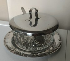 Formaggiera in puro cristallo